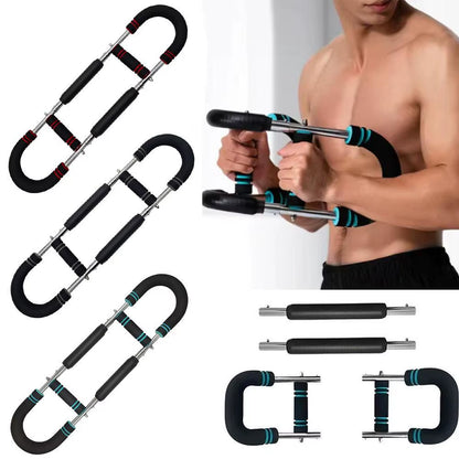 Powerflex™ Adjustable Arm Strength Trainer – Unleash Full-Body Force Indoors